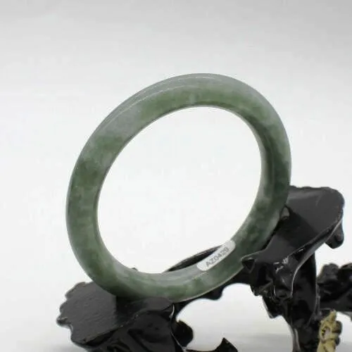 10% OFF- 57/58/59mm Certified Natural Jadeite Emerald A*Jade HandCarved Bangle