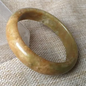 10% OFF- 57/58/59mm Certified Natural Red Green Jadeite Emerald A*Jade HandCarved Bangle C004
