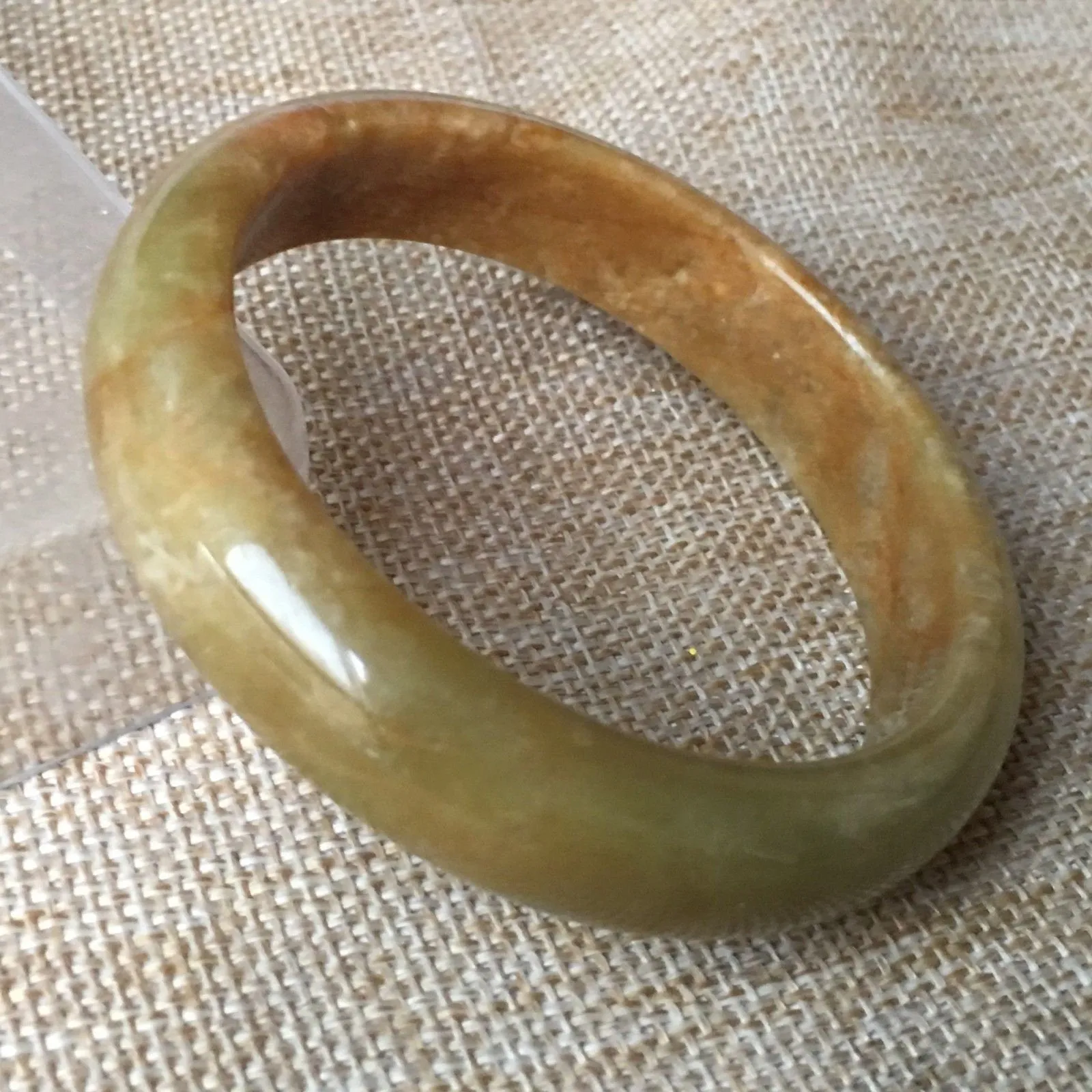 10% OFF- 57/58/59mm Certified Natural Red Green Jadeite Emerald A*Jade HandCarved Bangle C004