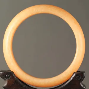 10% OFF- 58/59/60 mm Certified Natural Huanglong Emerald Jade Bangle《Grade A》