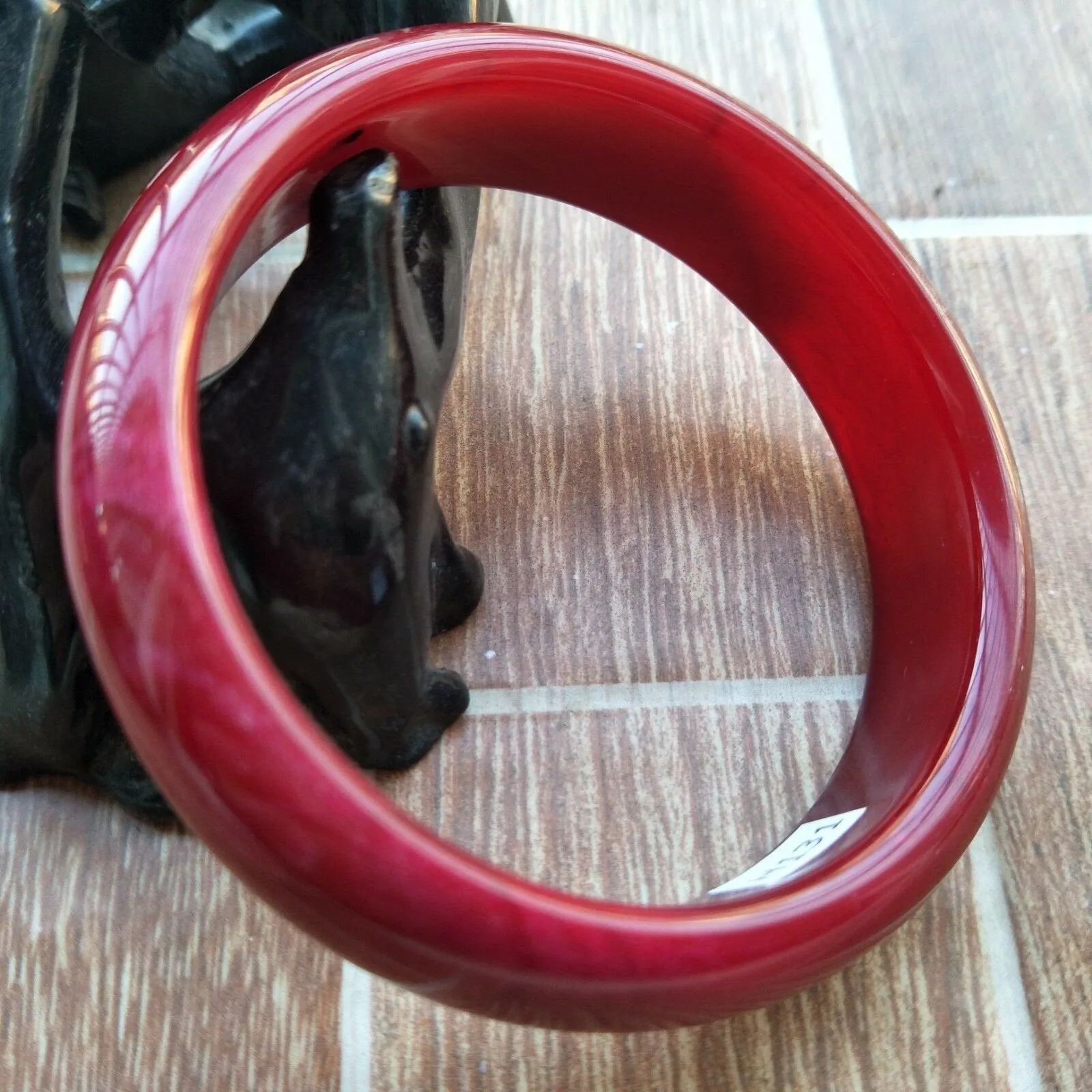 10% OFF- 58/59/60mm Certified Natural Red Jadeite Emerald A*Jade HandCarved Bangle H131