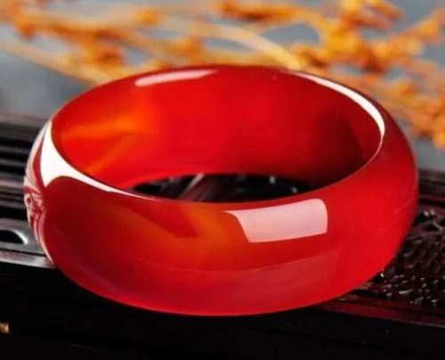 10% OFF- 60/61/62 mm Certified Natural Red Emerald Jade Bangle《Grade A》