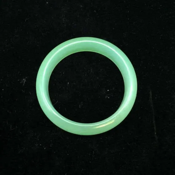 10% OFF on Sales- 56/57/58 mm Certified Natural Green Ice Emerald Jade Bracelet Bangle《Grade A》A20174