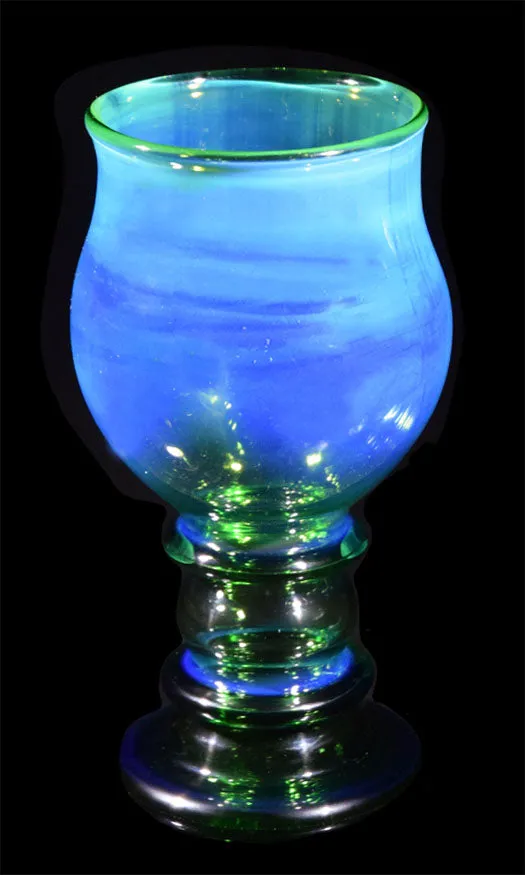 12oz Green-Blue Grail by Phil Sundling