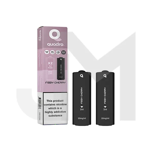 20mg Quadro 2.4k Replacement Pods - 2ml