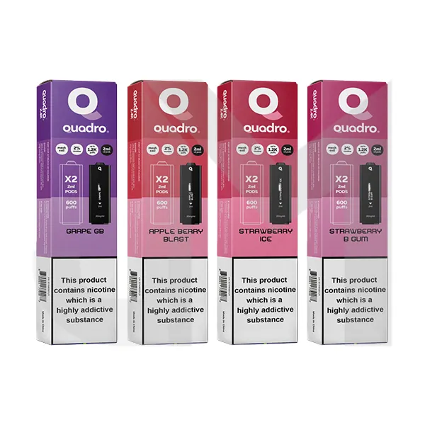 20mg Quadro 2.4k Replacement Pods - 2ml