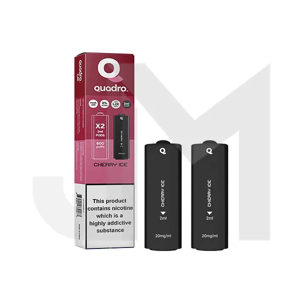 20mg Quadro 2.4k Replacement Pods - 2ml