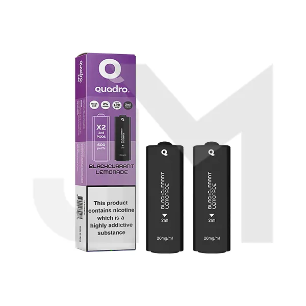 20mg Quadro 2.4k Replacement Pods - 2ml