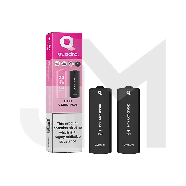 20mg Quadro 2.4k Replacement Pods - 2ml