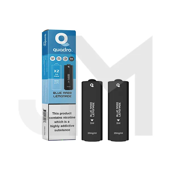 20mg Quadro 2.4k Replacement Pods - 2ml