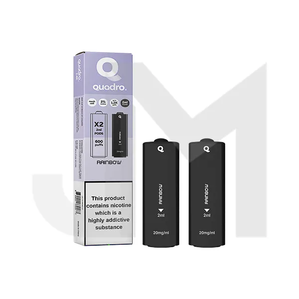 20mg Quadro 2.4k Replacement Pods - 2ml