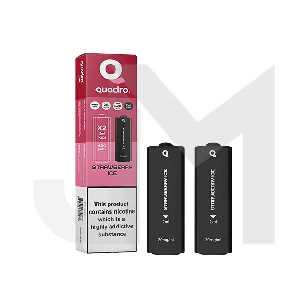 20mg Quadro 2.4k Replacement Pods - 2ml