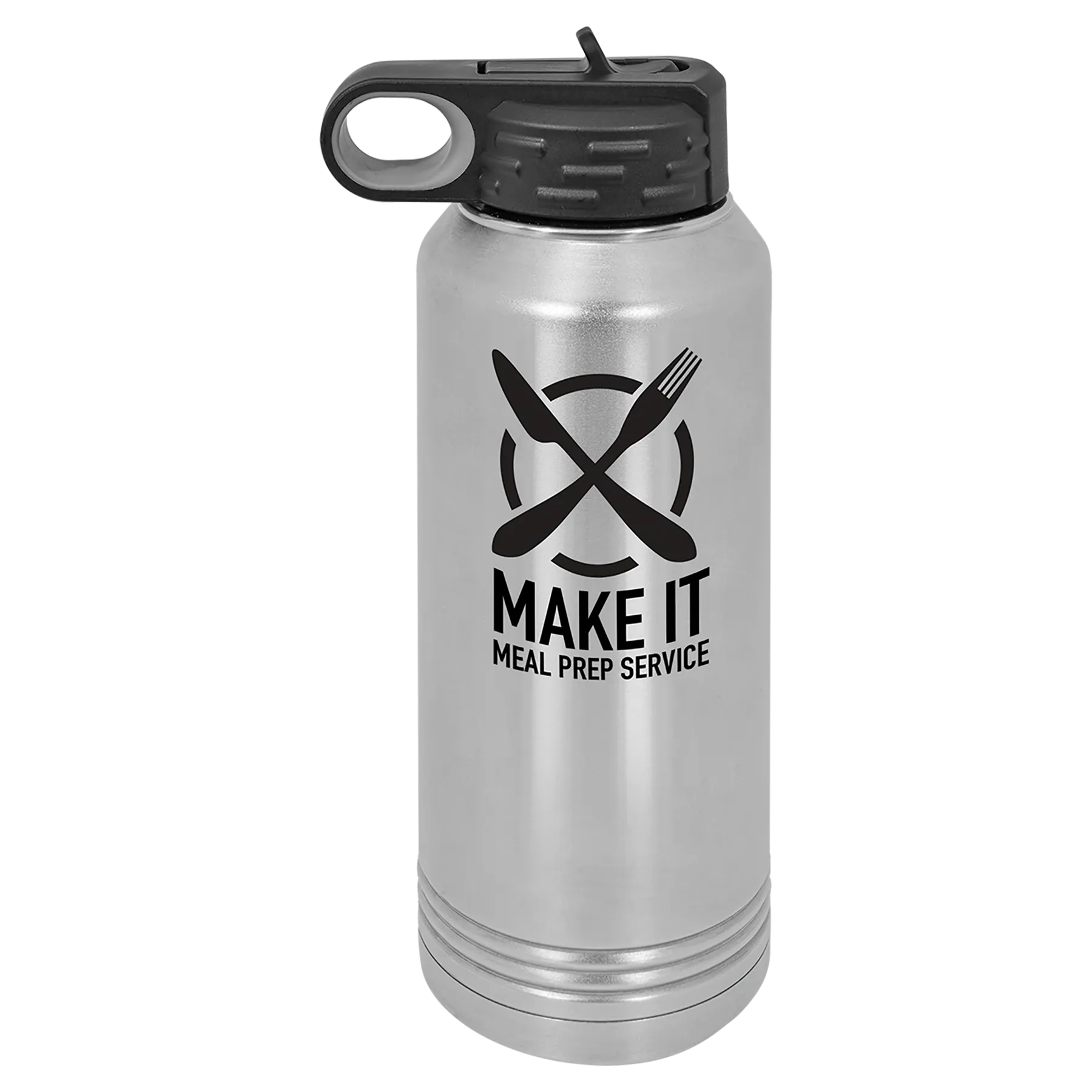 32 oz. Water Bottle with built in straw -18 colors available