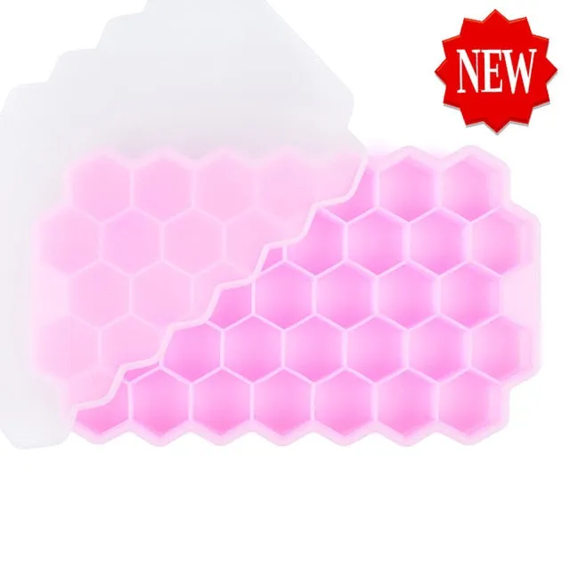 37 Cavity Ice Cube Tray Honeycomb Ice Cube Mold