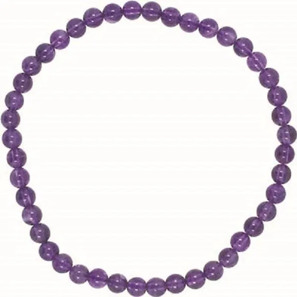 4mm Bracelet Amethyst