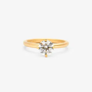 6.3mm White Diamond Noble Ring | R11708W