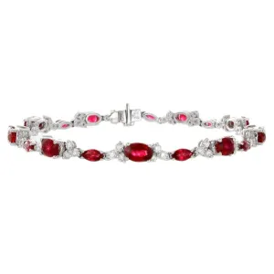 6F0319AWLBDR004 18KT Ruby Bracelet