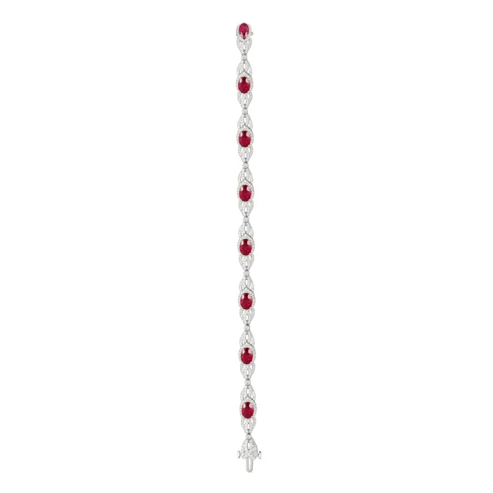 6F606443AWLBDR 18KT Ruby Bracelet