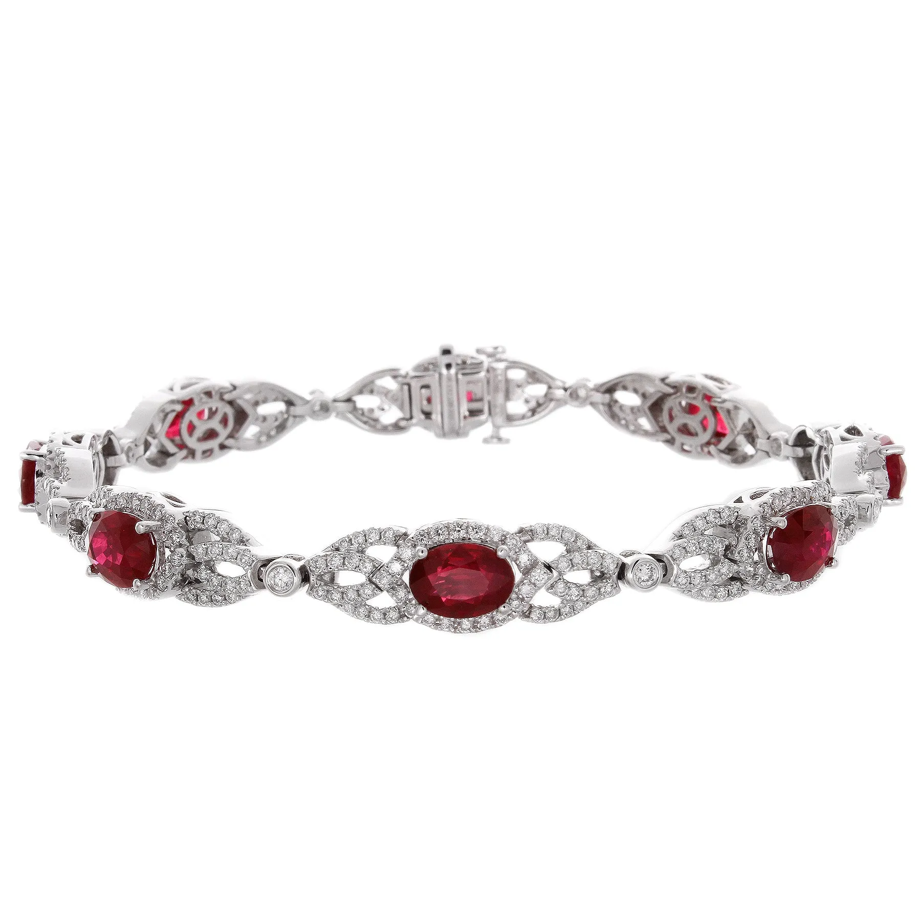 6F606443AWLBDR 18KT Ruby Bracelet