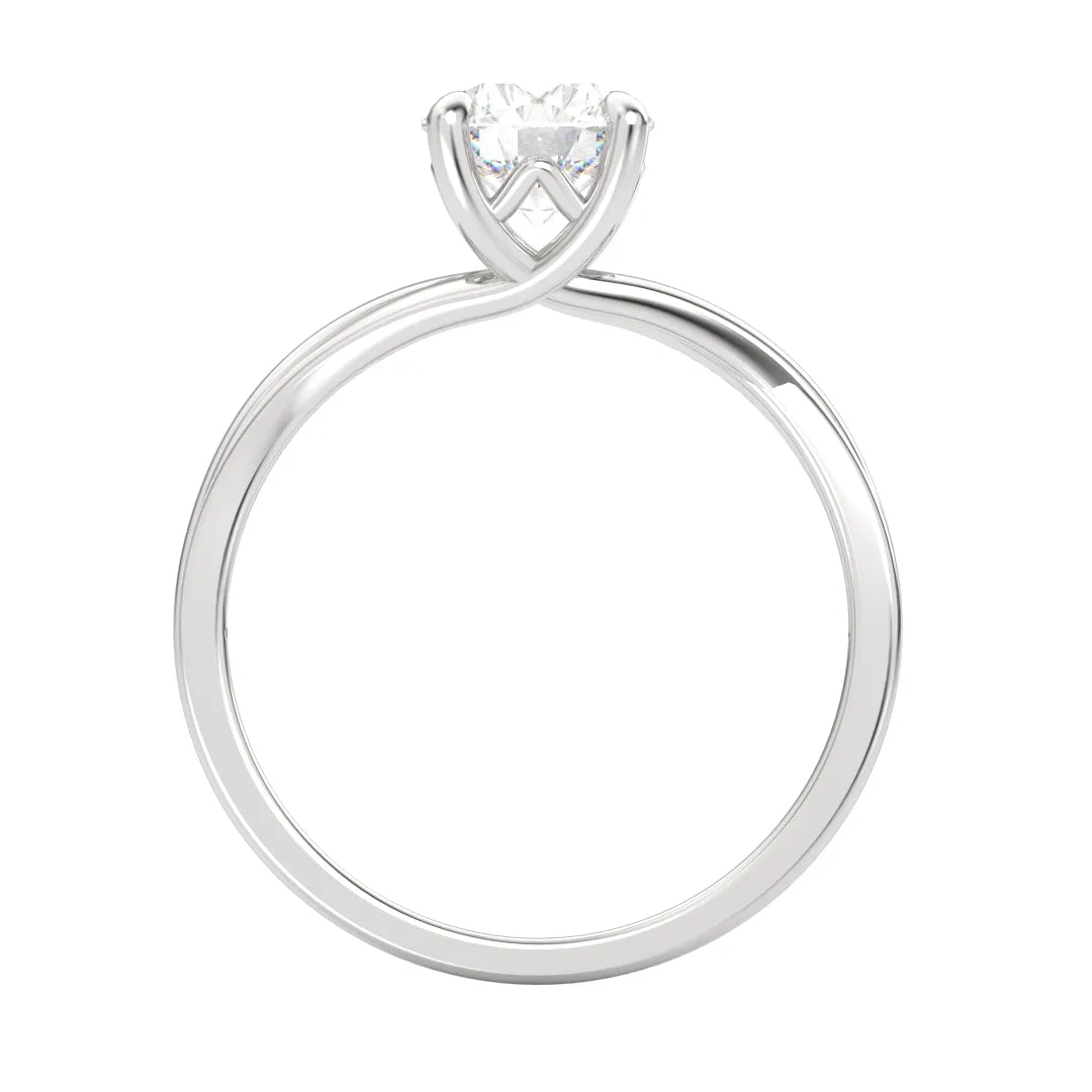 Alicia AC065D14K - Anillo de Compromiso Oro 14k