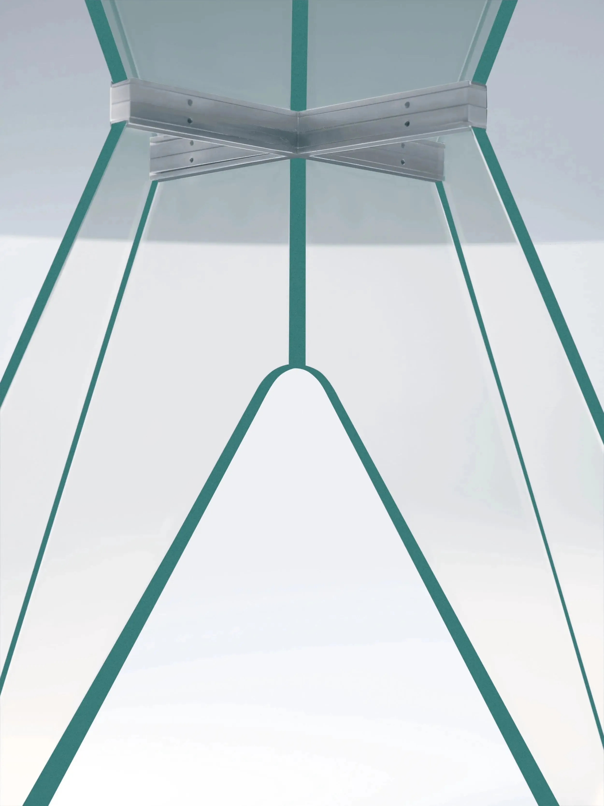 Alister Glass Dining Table