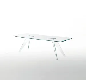 Alister Glass Dining Table