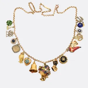 Antique Charm Necklace