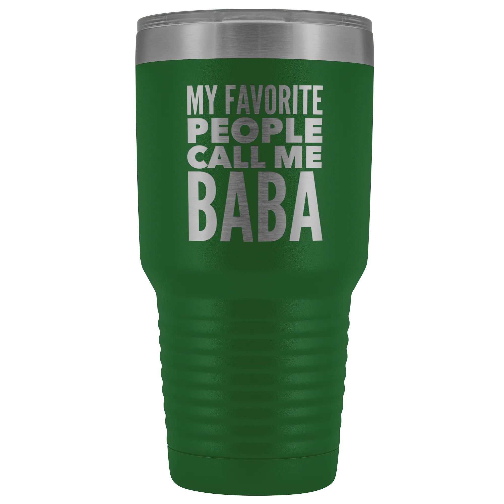 Baba Tumbler Gifts for Babas Metal Mug Double Wall Vacuum Insulated Hot Cold Travel Cup 30oz BPA Free