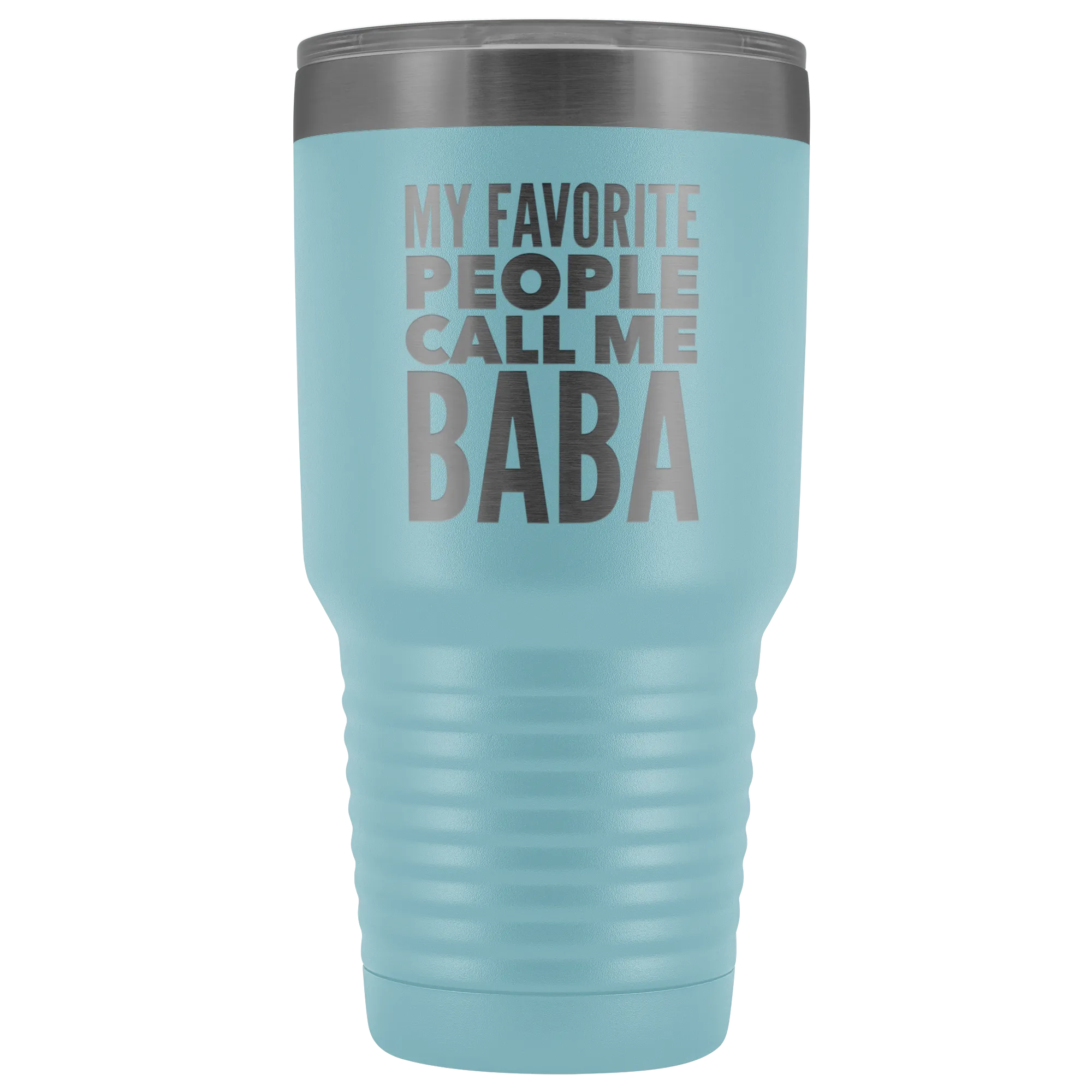 Baba Tumbler Gifts for Babas Metal Mug Double Wall Vacuum Insulated Hot Cold Travel Cup 30oz BPA Free