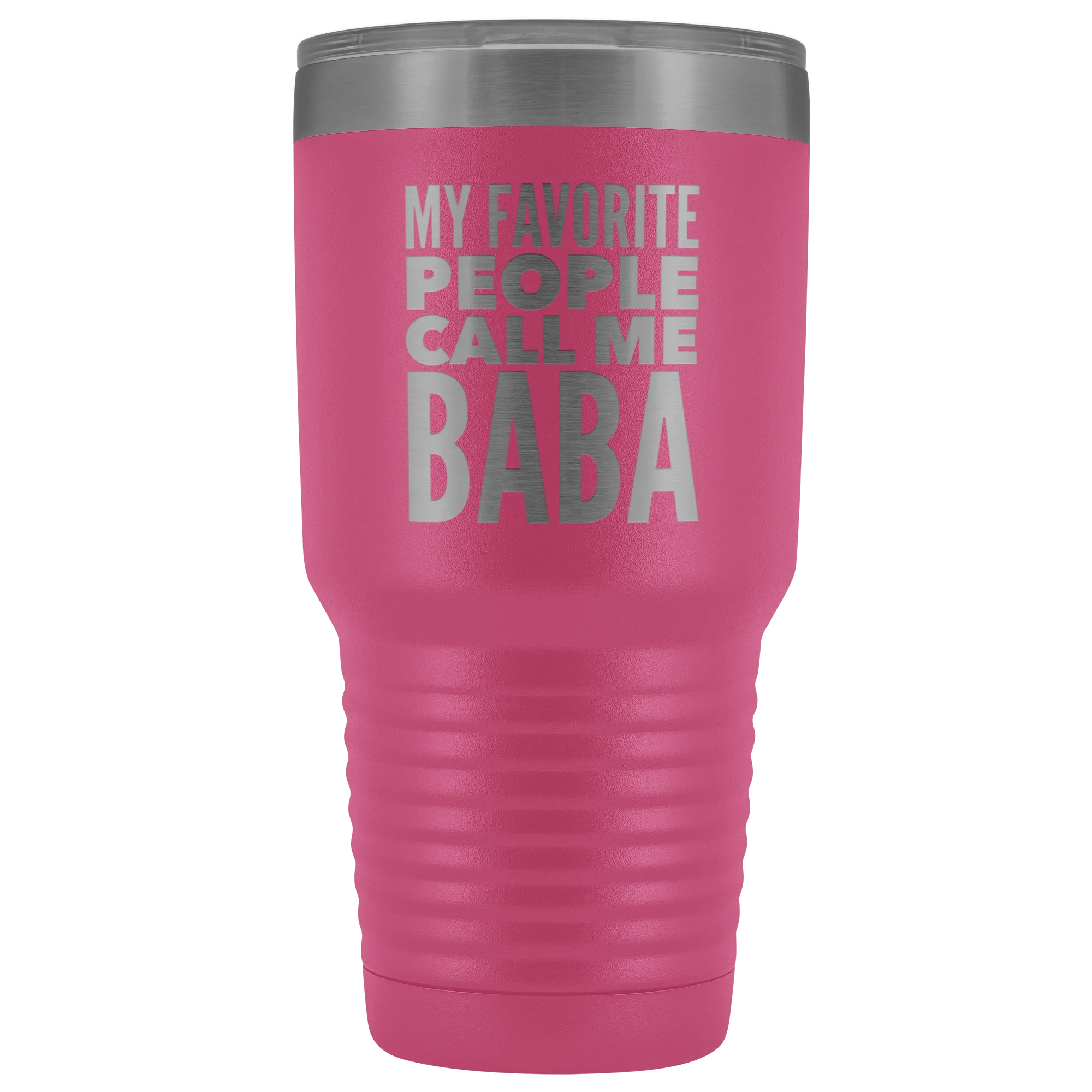 Baba Tumbler Gifts for Babas Metal Mug Double Wall Vacuum Insulated Hot Cold Travel Cup 30oz BPA Free