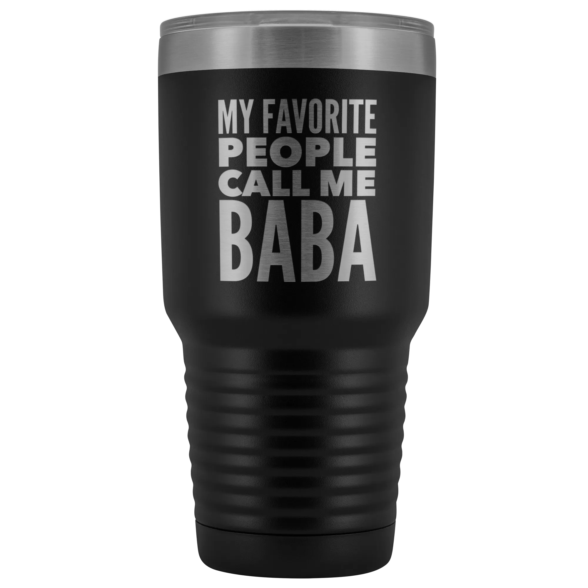 Baba Tumbler Gifts for Babas Metal Mug Double Wall Vacuum Insulated Hot Cold Travel Cup 30oz BPA Free