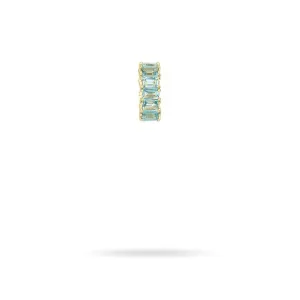 Blue Topaz Baguette Big Bead