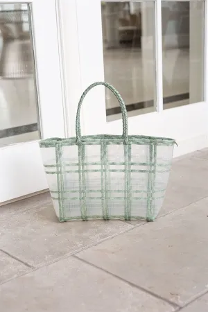 Bonnie Basket Bag - Sage