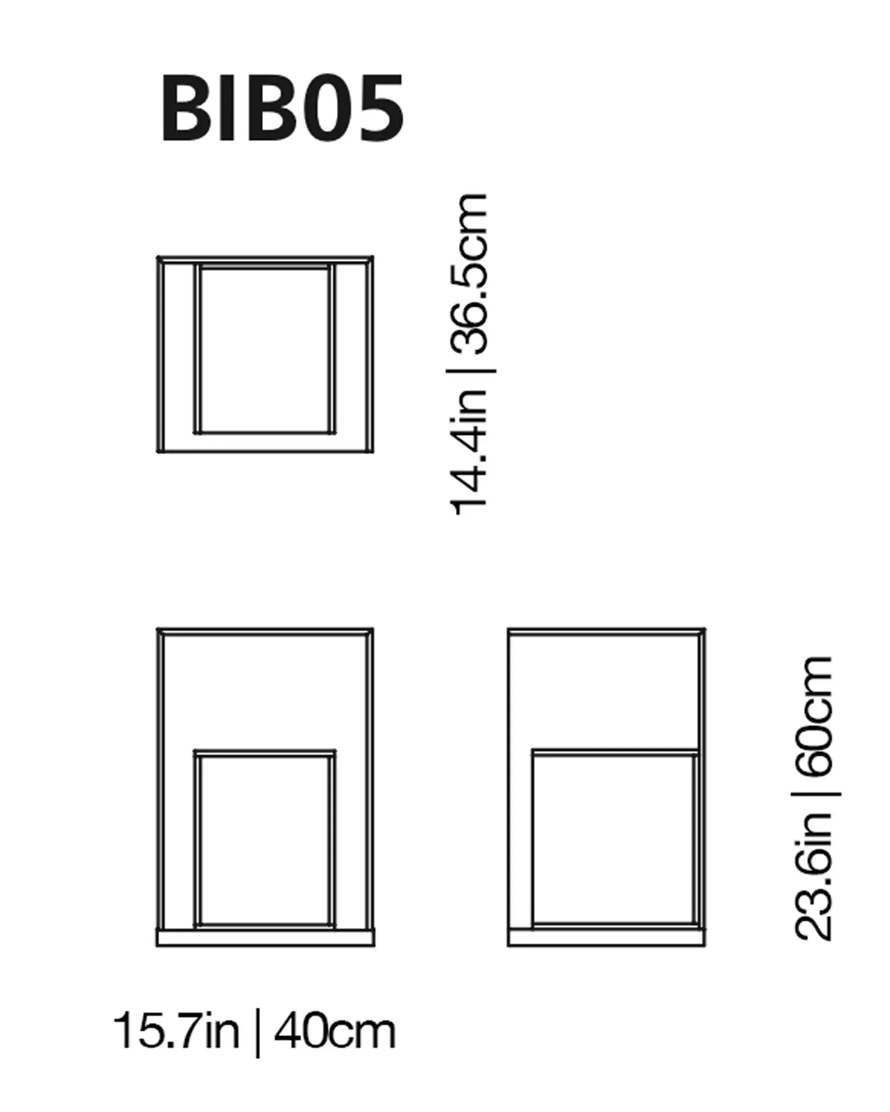 Boxinbox Low Glass Table
