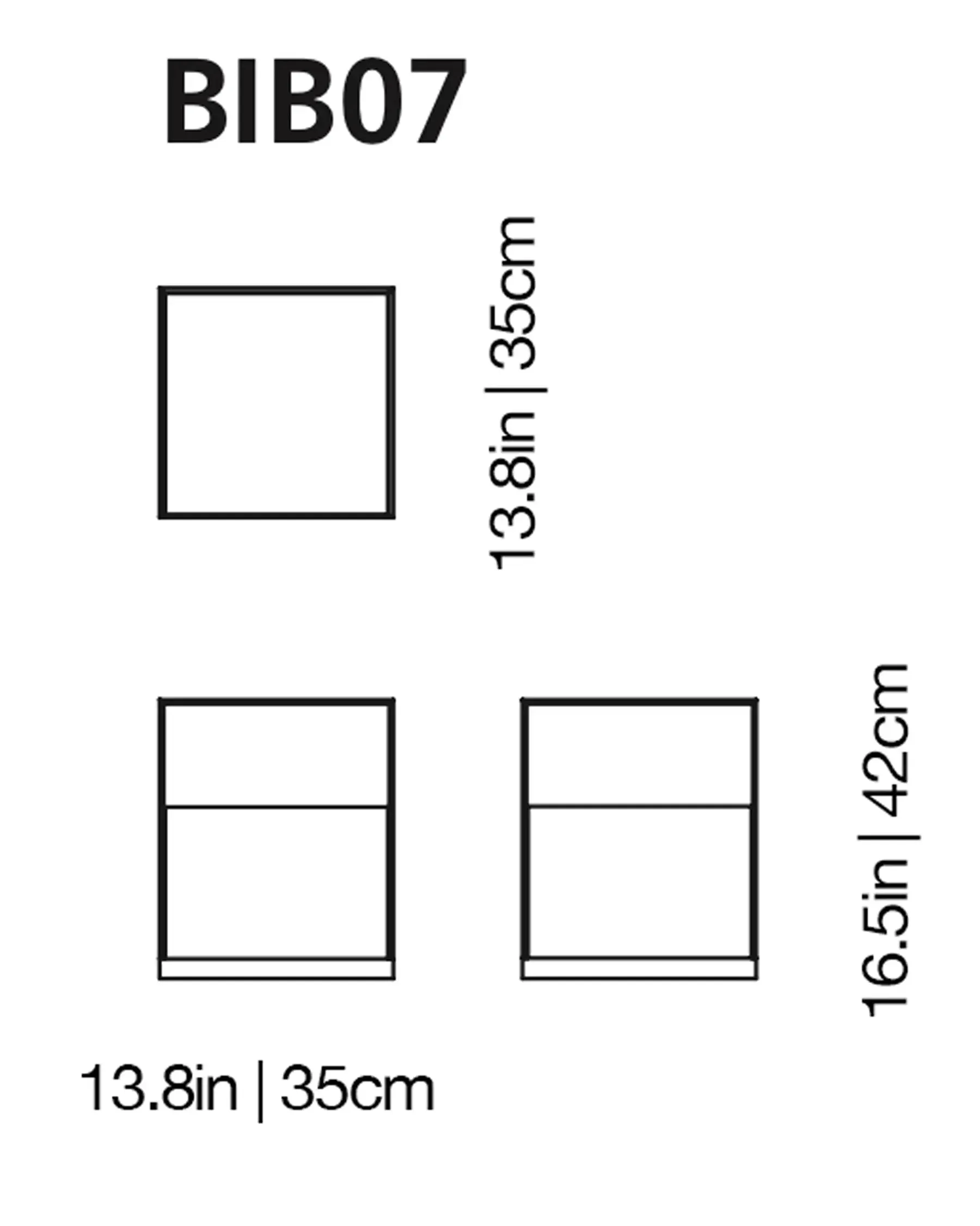Boxinbox Low Glass Table