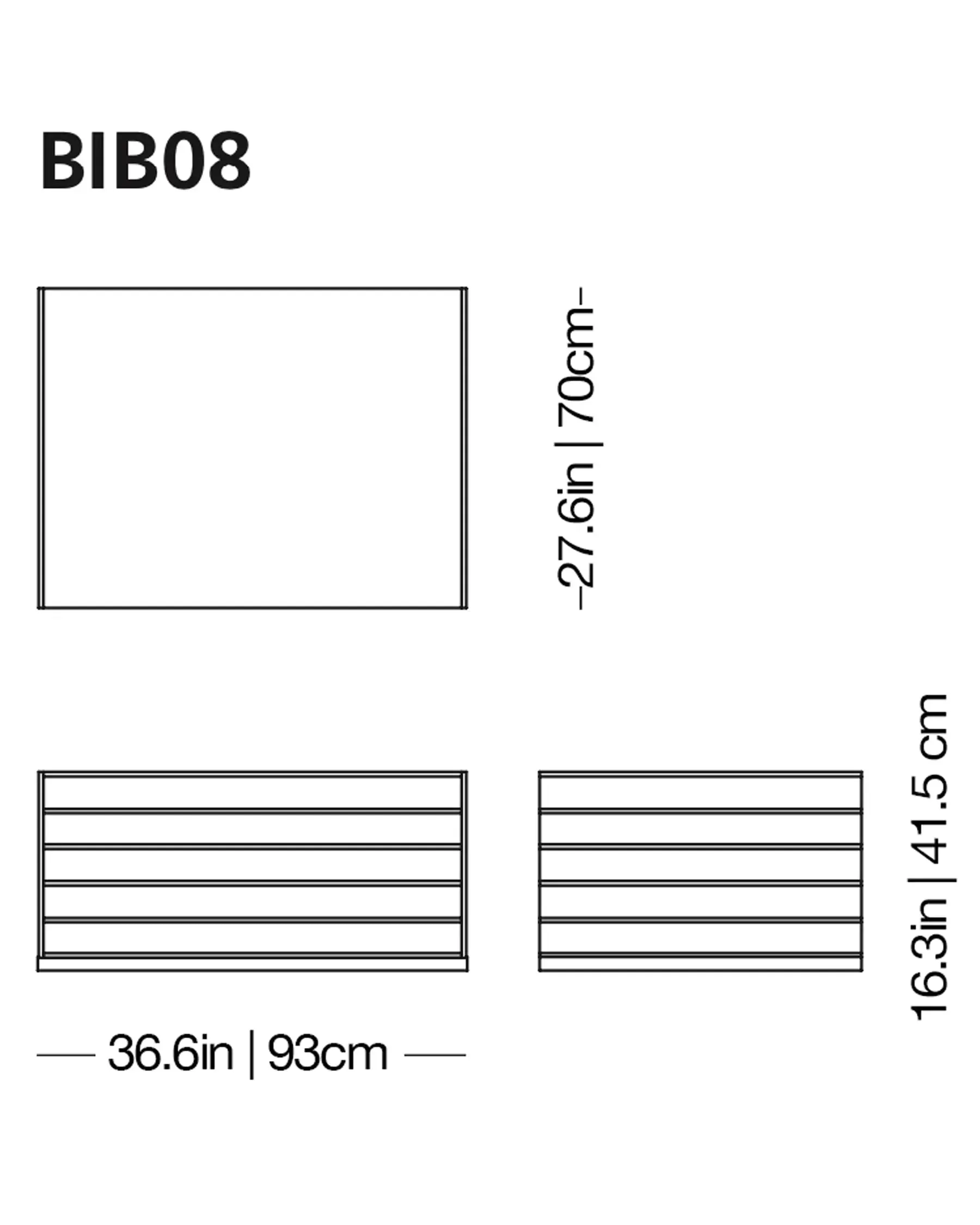 Boxinbox Low Glass Table
