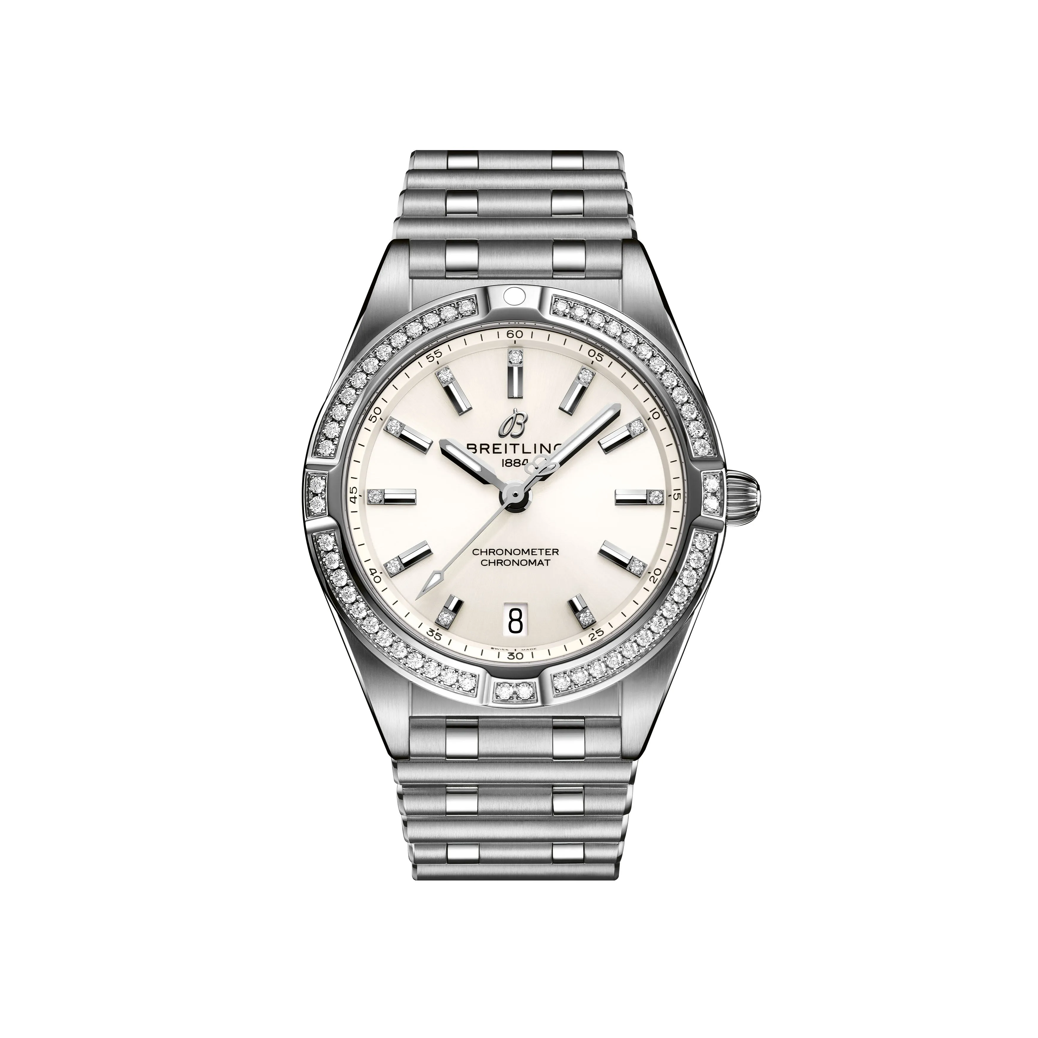 Breitling Chronomat Watch, 32mm White Dial, A77310591A1A1