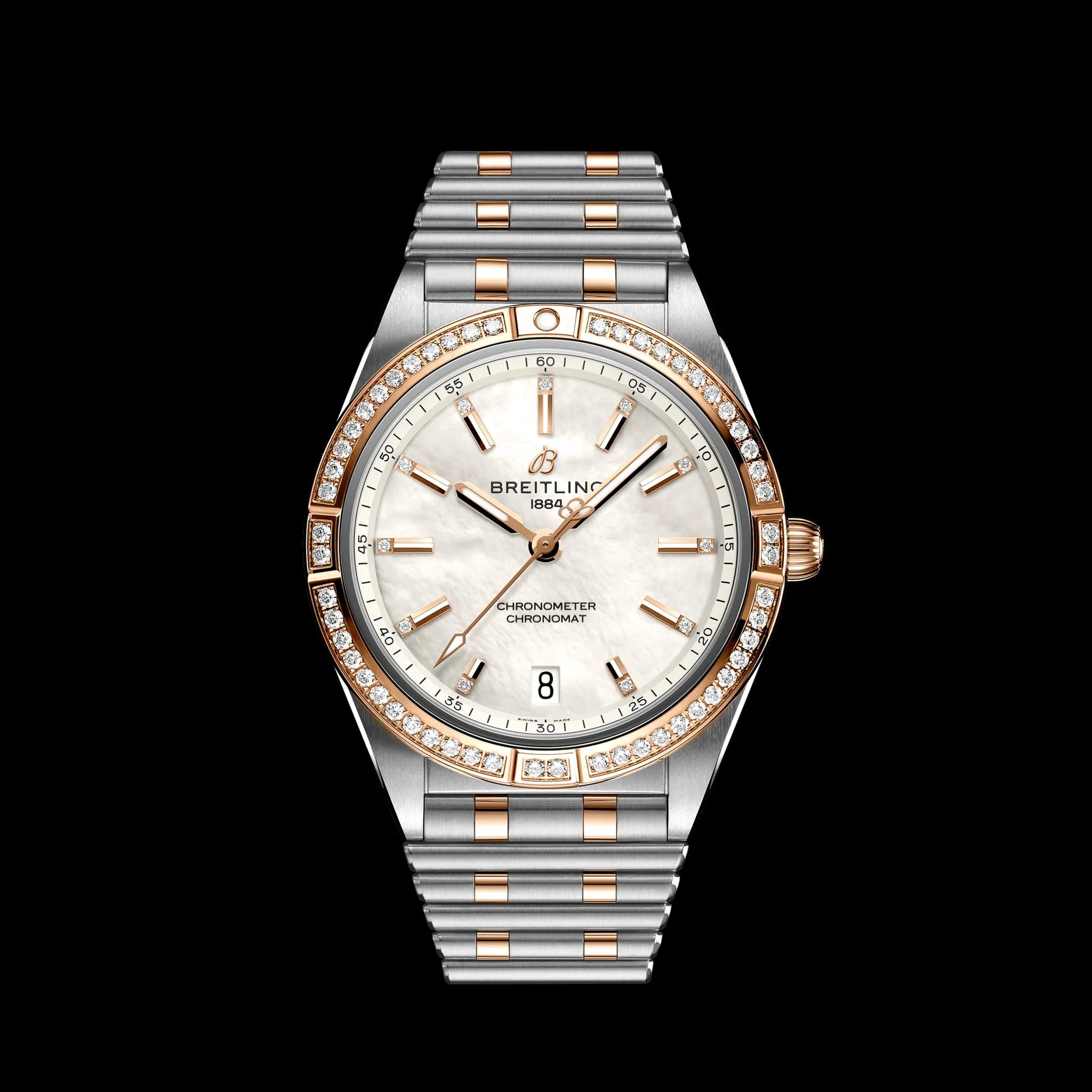Breitling Chronomat Automatic Watch, 36mm Mother Of Pearl Dial, U10380591A2U1