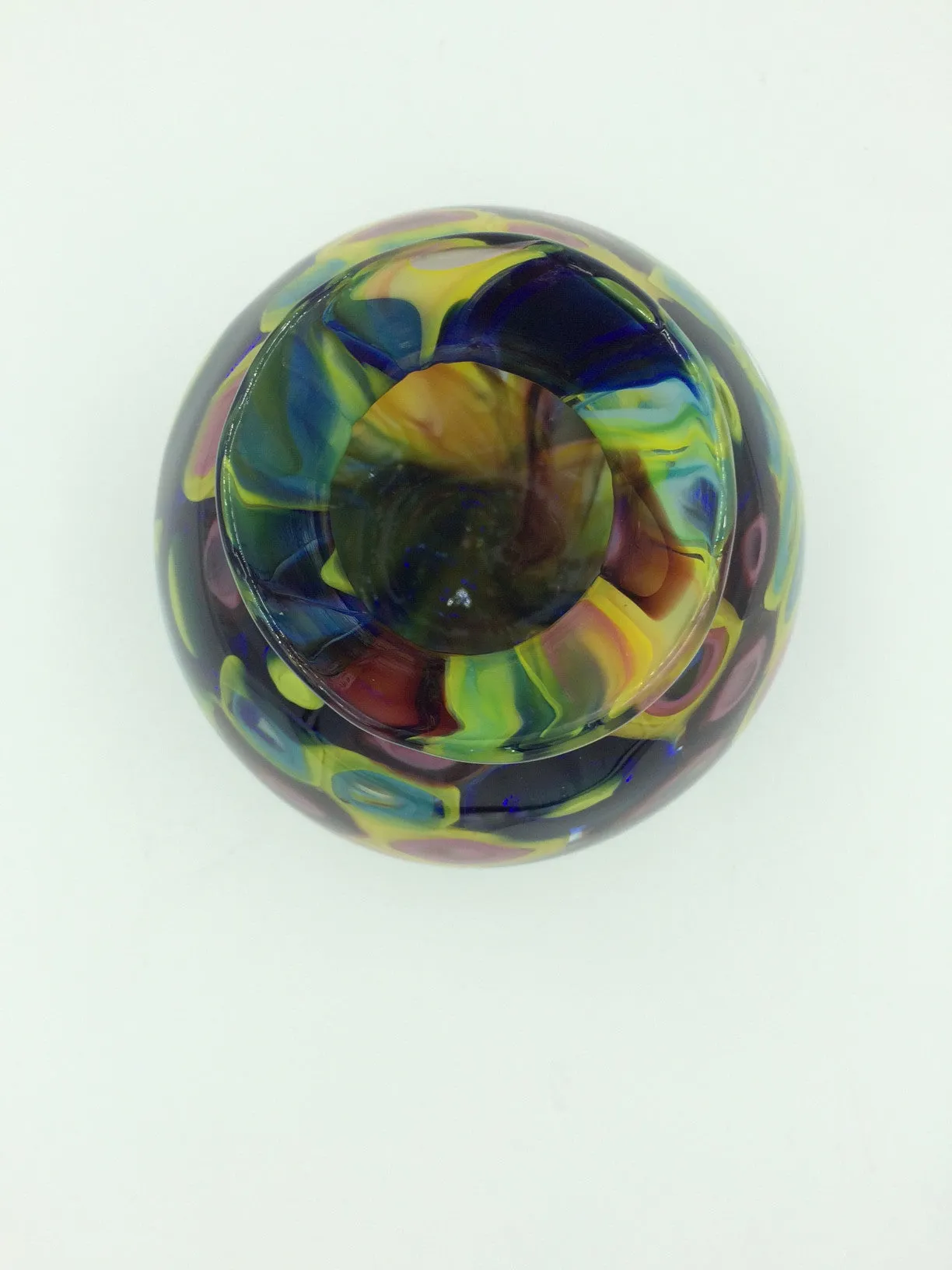 Brien Strancar Round Murrini Vase