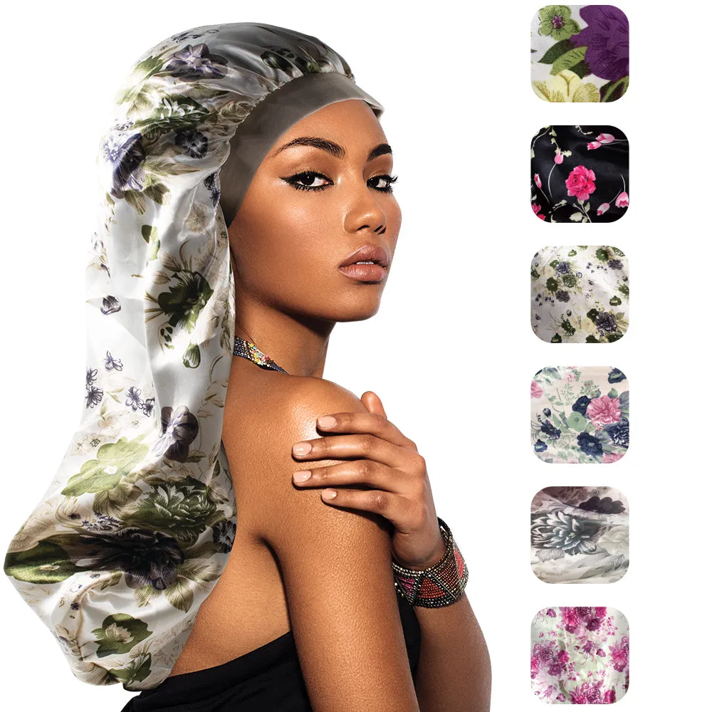 BT Xtra-Long Single Layer Silky Bonnet Cap (Assorted #1)