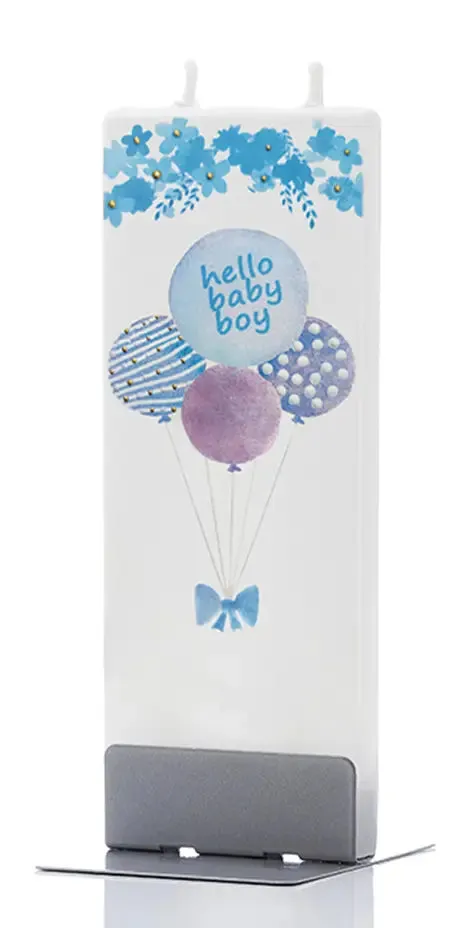 Candle - Flatyz - Hello Baby Boy