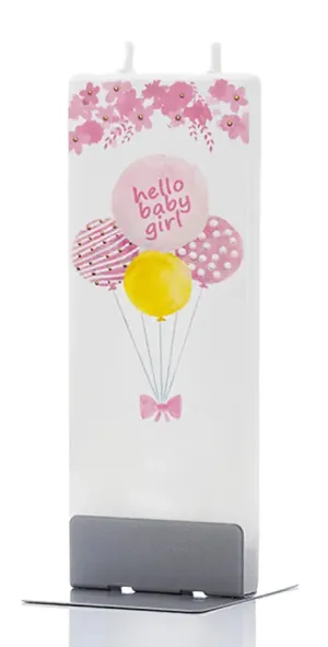 Candle - Flatyz - Hello Baby Girl