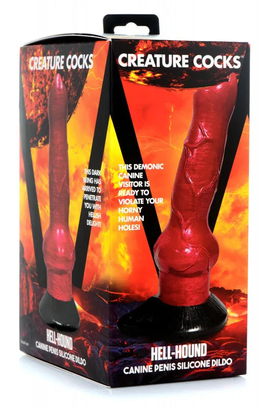 Cc - Hell-Hound - Canine  Silicone  - Red
