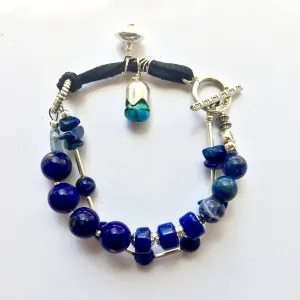 Charming Lapis Bracelet
