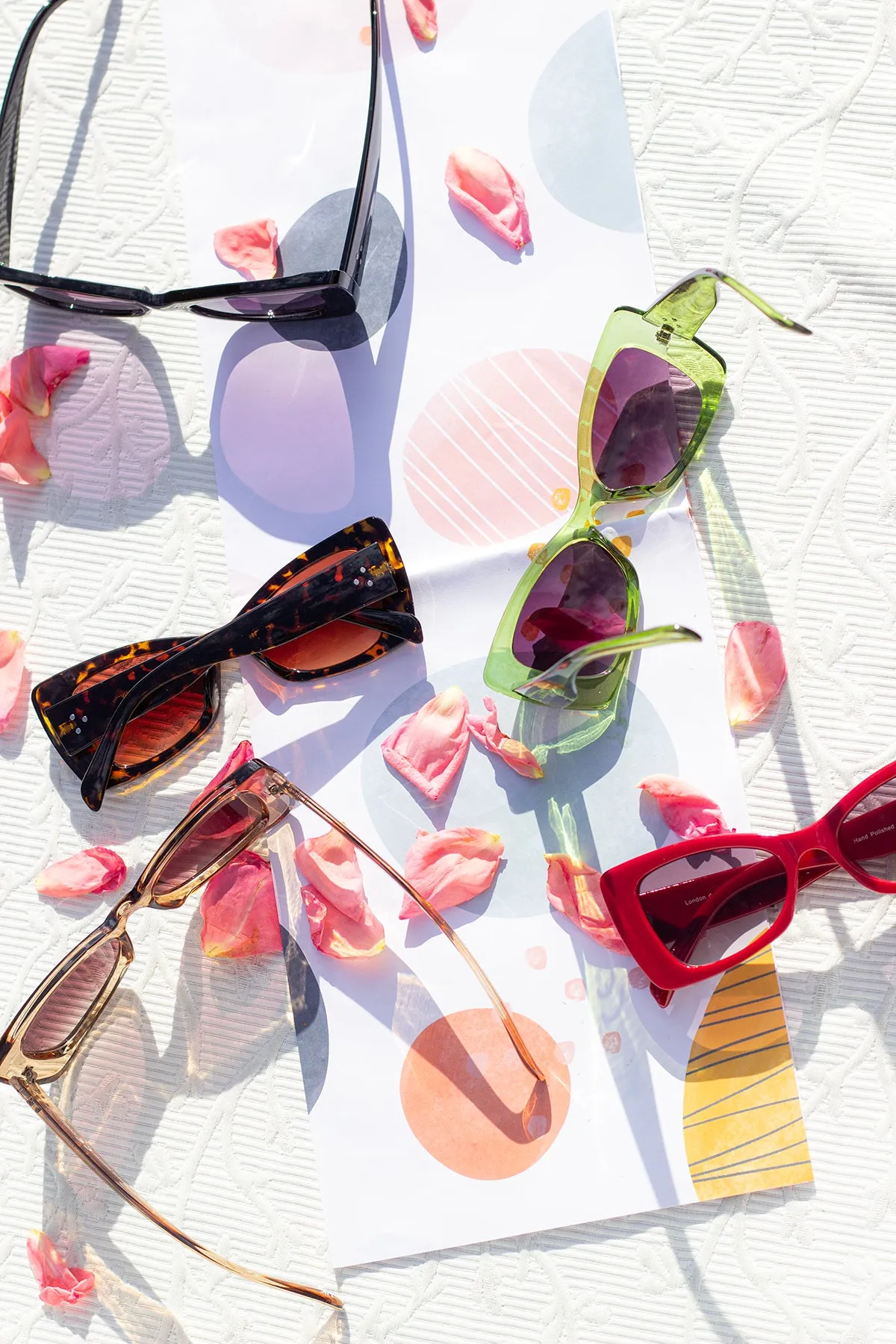 Chunky Triangle Cat Eye Sunglasses