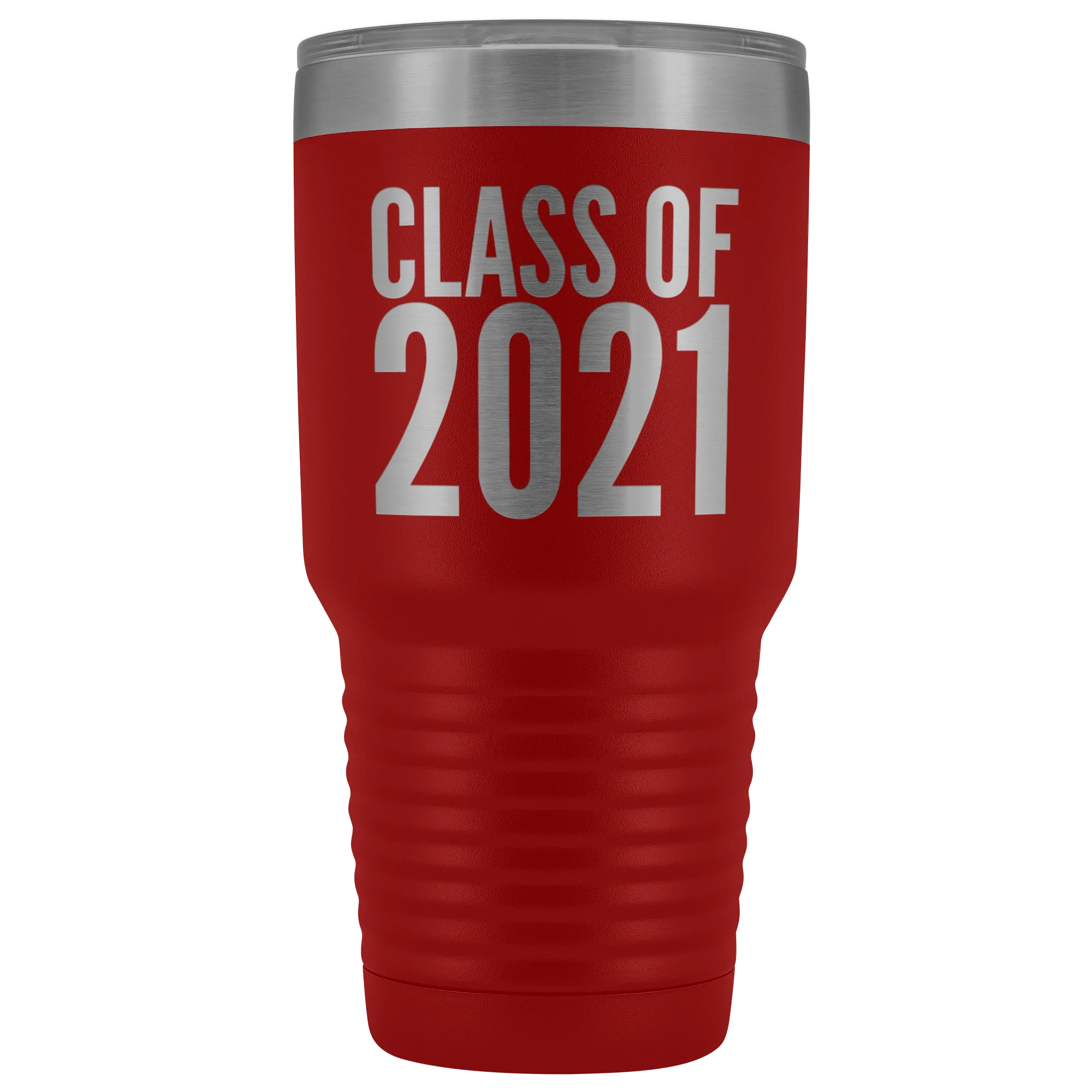 Class of 2021 Graduation Tumbler Gift for Graduate Metal Mug Insulated Hot Cold Travel Coffee Cup 30oz BPA Free