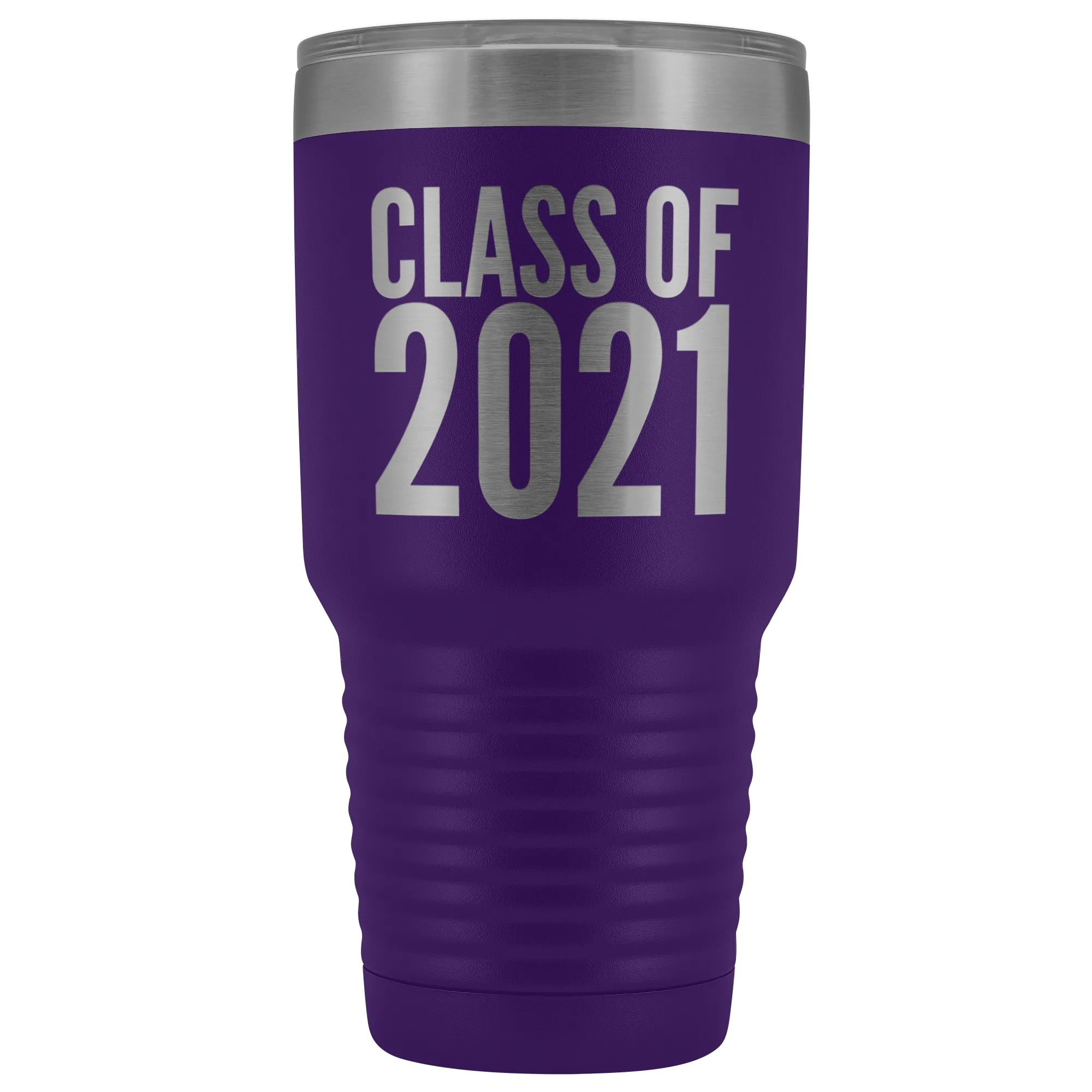 Class of 2021 Graduation Tumbler Gift for Graduate Metal Mug Insulated Hot Cold Travel Coffee Cup 30oz BPA Free