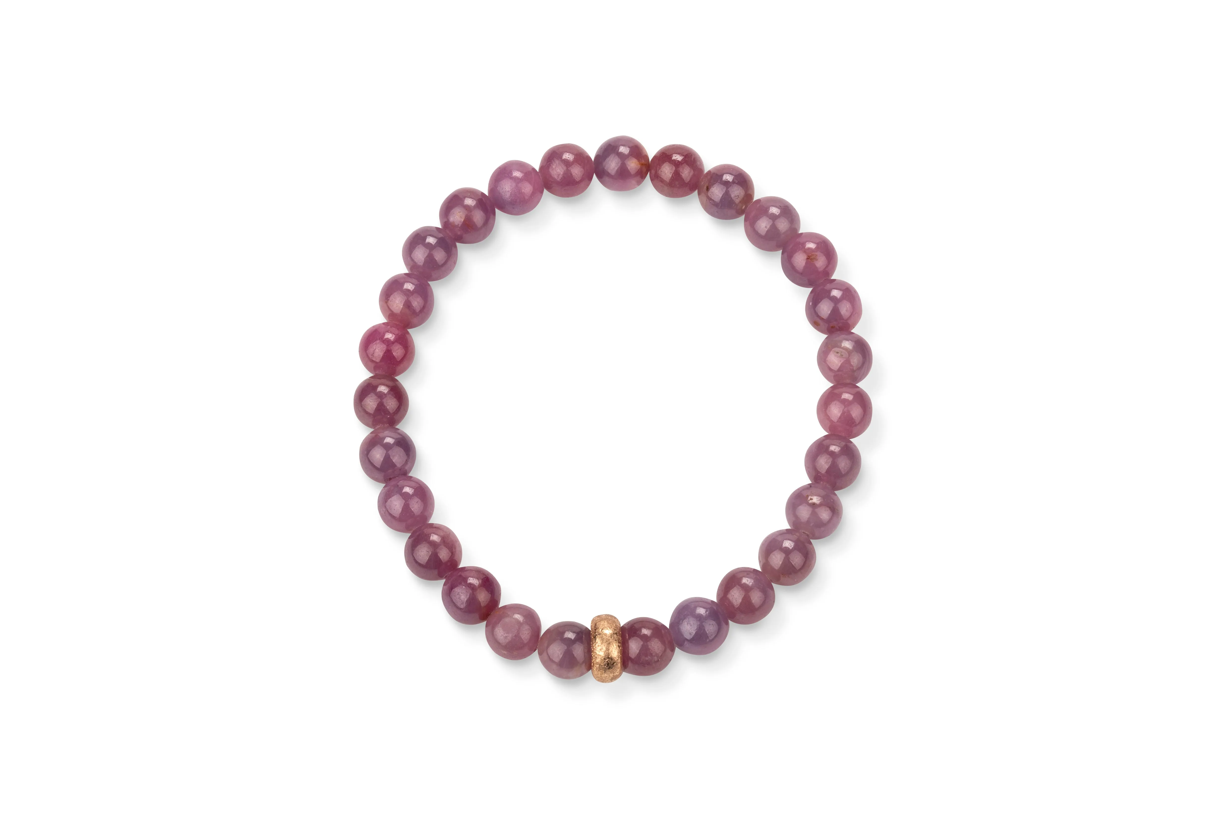 Classic Pink Ruby with 18K Gold