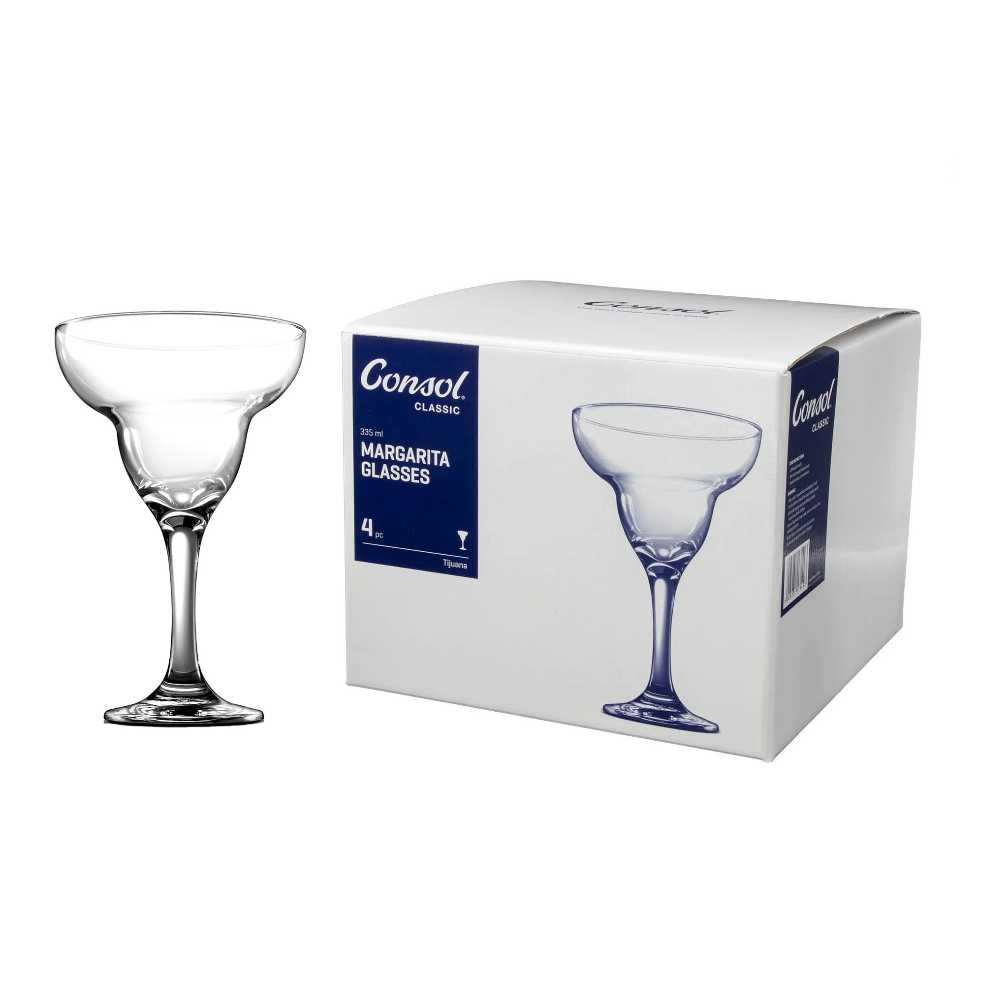 Consol Tijuana Margarita Glass 335ml Set Of 4