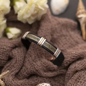 Copper Bracelet for Men and Women 99.9% Pure Copper Fashion Bangle 6.8" Adjustable Size Healthy Bracelet